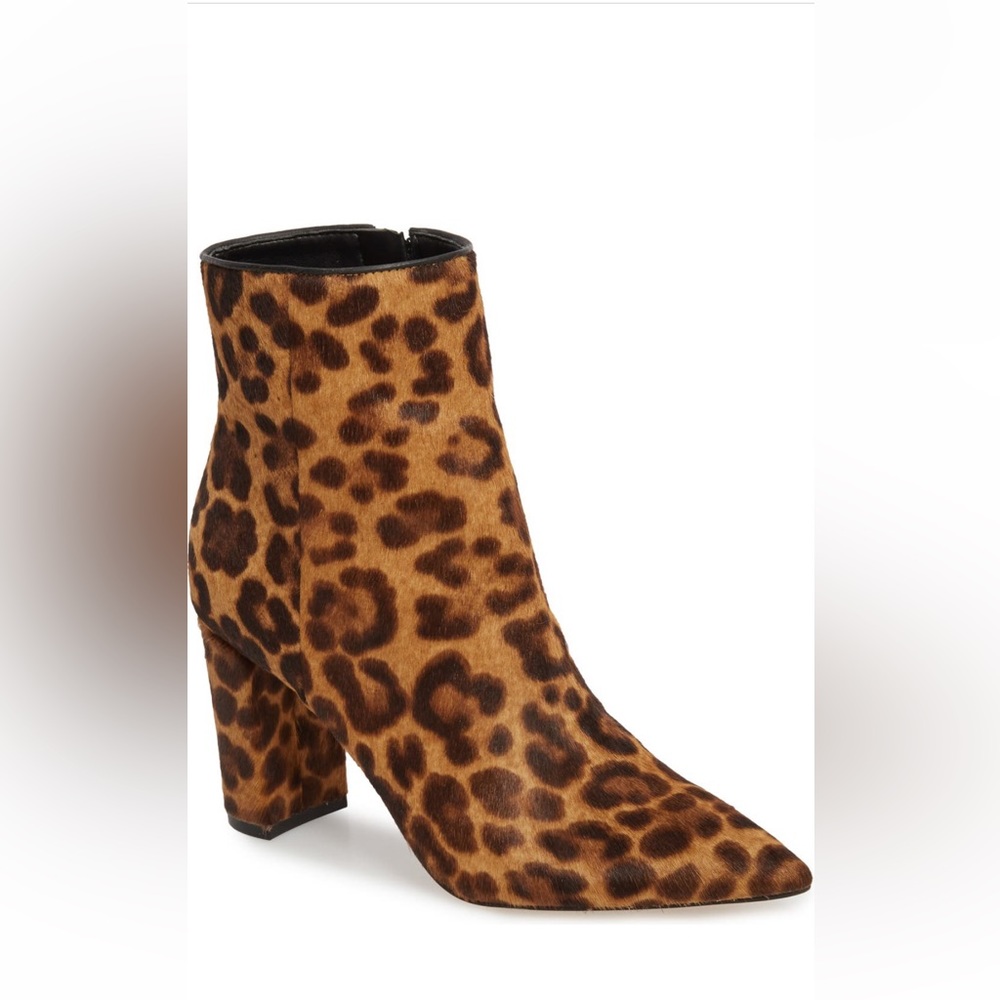 Marc Fisher LTD Ulani Pointy Toe Booty - Leopard - Size 8